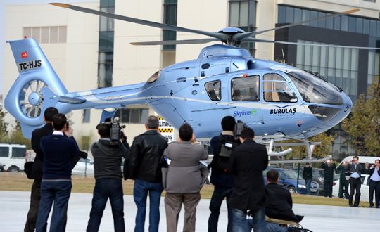 Helitaksi hizmete balad