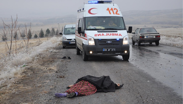 Sorgun'da gizli buzlanma kazalar: 2 l