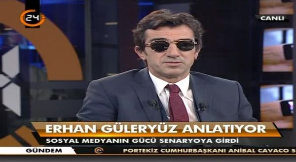 Erhan Gleryz, 24 TV'de Kafkas' anlatt