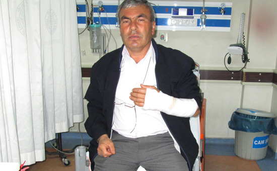 Aa Karaay Belediye Bakan Abdullah Kumral saldrya urad