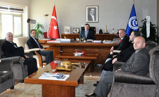 OSBADdan Rektr Sait'e Ziyaret