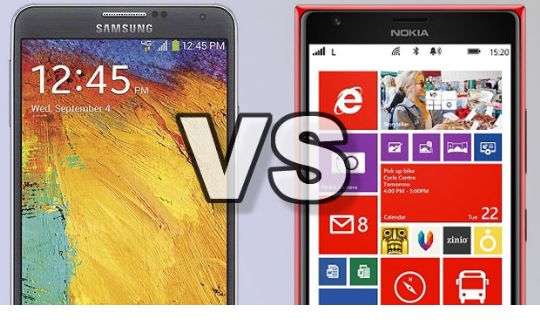Karlatrma: Samsung Galaxy Note 3 m? Nokia Lumia 1520 mi?