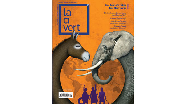 Trkiyede bir ilk! Lacivert dergisi kt!