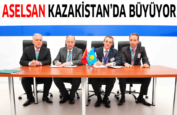 ASELSAN Kazakistan'da KAE ile anlama imzalad.