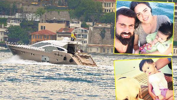 Volkan Demirel'in kz Yade'nin deniz keyfi