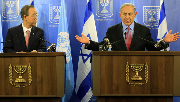 Netanyahu, Ban Ki-mun'u Gazze'ye sokmad 