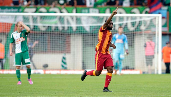 Galatasaray, hazrlk manda Rapid Wien'le