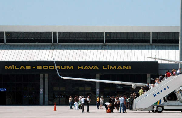 Bodrum Havaliman'nda Trk yolcu rekoru krld.