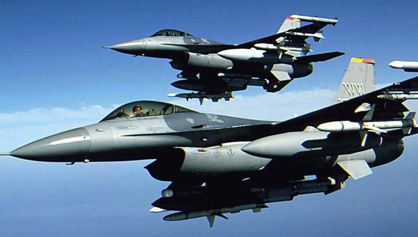  Trk F-16'lar havaland! Snrda scak saatler 