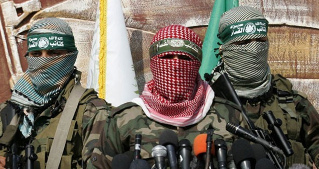 Hamas srail'i havan topu ile vurdu! 4 l!