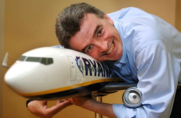 Ryanair irketi Bakan Michael OLeary,'Kbrs Havayollar'yla ilgilenmiyoruz'