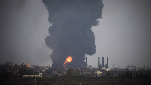 srail Gazze'nin can damarn vurdu