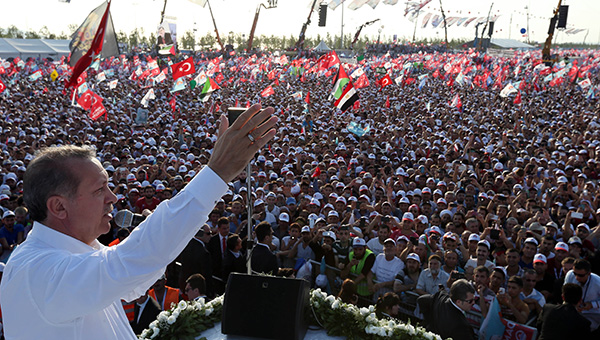 Erdoan: Suudi Arabistan 'aln bu adam buradan' dedi