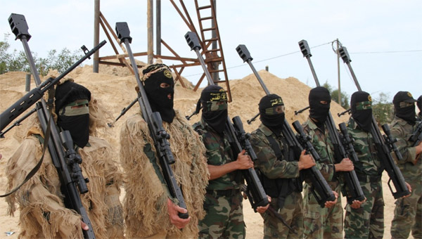 Hamas sniper tfei retti