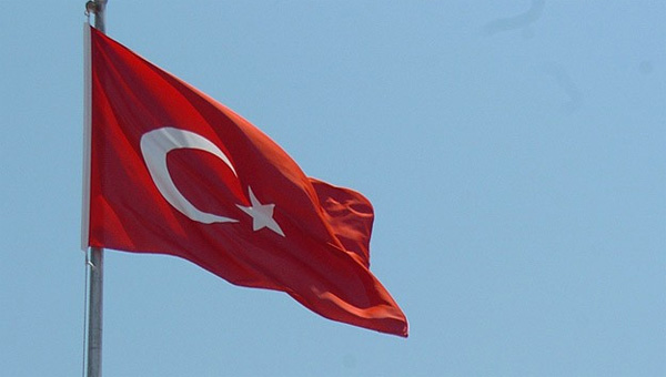 Diyarbakrda Trk bayran indiren provokatr yakaland