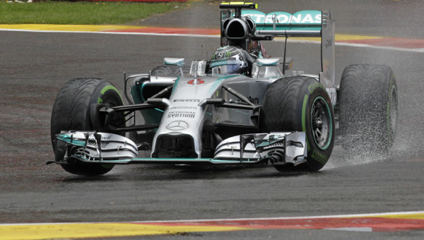 Formula 1'de ilk cep Rosberg'in