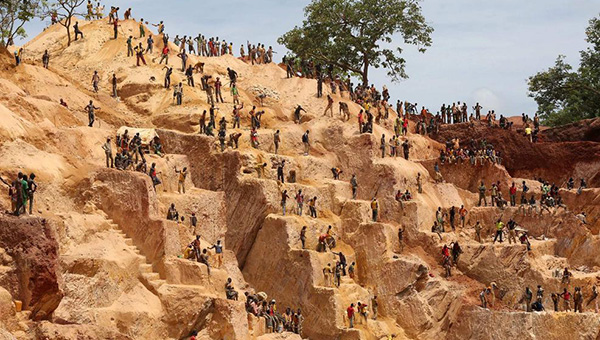 Orta Afrika Cumhuriyetinde maden kazas