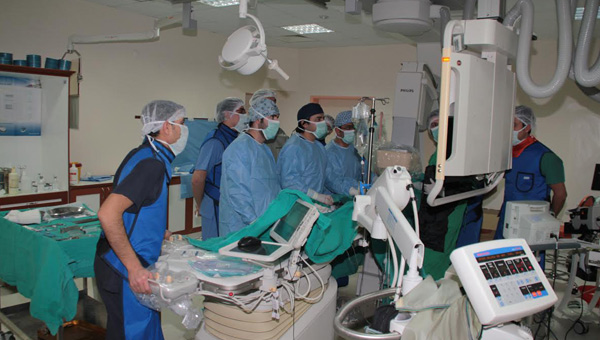 Kalp Hastanesinde 7 ayda 424  ameliyat yapld