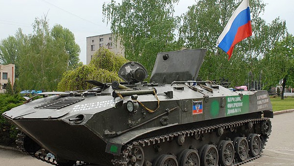 Rusya silahl gleri Ukrayna'da 7 kasabay ele geirdi
