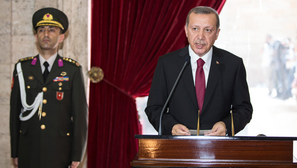 Cumhurbakan Erdoan, Antkabir zel Defteri'ni imzalad
