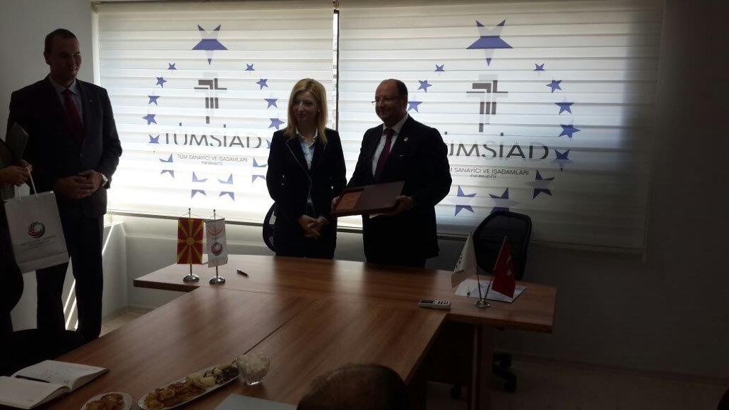 TMSAD ve Makedonya Ticaret Odas (MCC)  Birlii Protokol mzaland