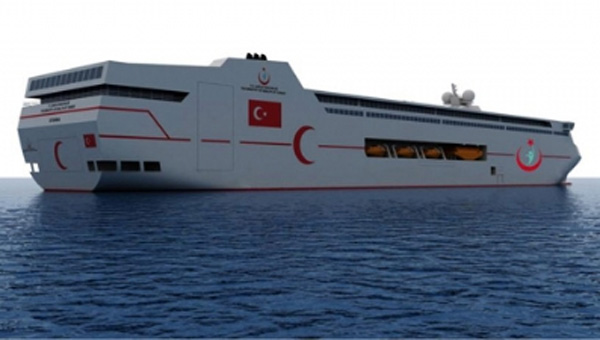 Dnyann ilk gemi hastanesini Trkiye yapyor