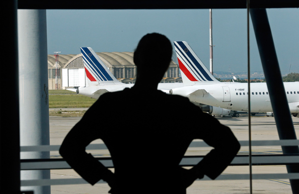 Air France alanlarn kzdrd.