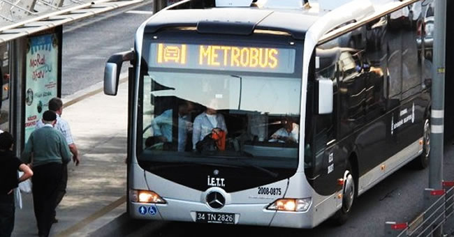 Metrobs dura 45 gn kapal kalacak