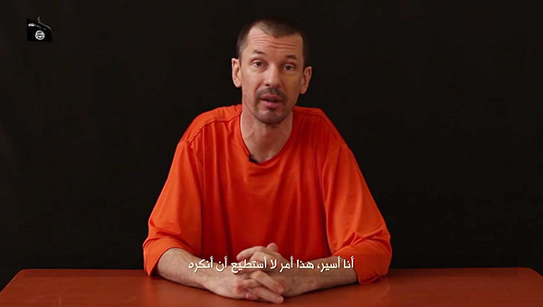 ID ngiliz rehine John Cantlie'n grntlerini yaynlad