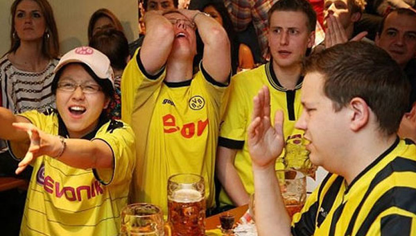 Dortmund taraftarna stanbul ve alkol uyars!