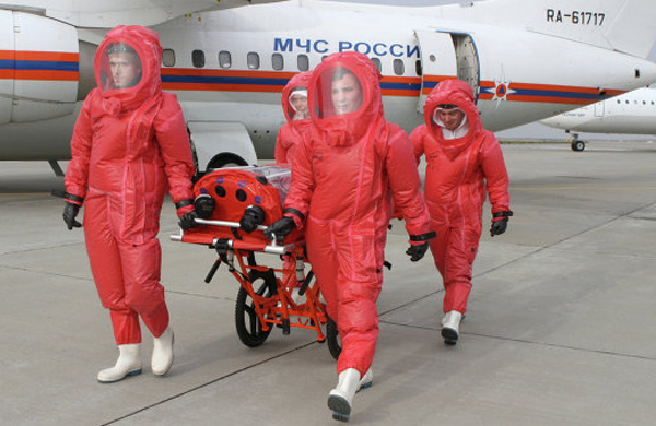 Rusya Ebola mcadelesinde  ii ok sk tutuyor.