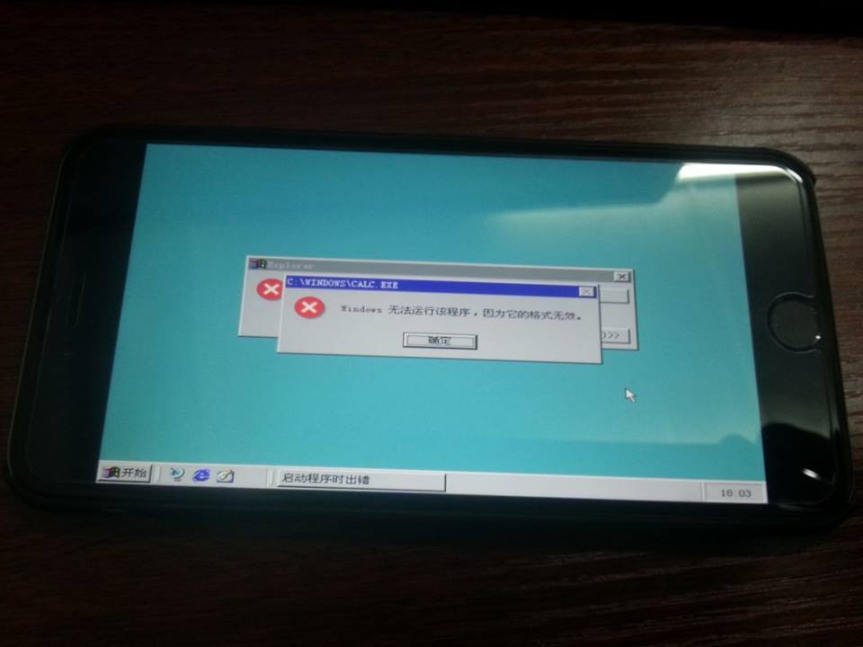iPhone 6'ya Windows 95 Yklenirse...