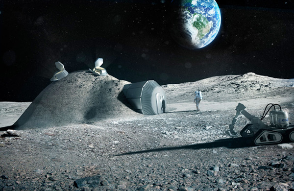 Lunar Mission One projesi, kapsamnda DNA'nz ayda.
