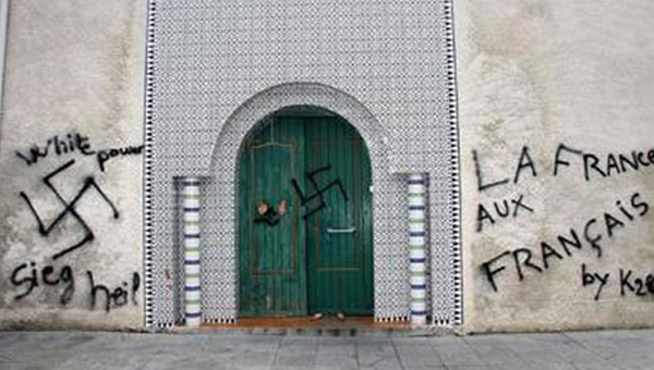 Almanya'da camilere ynelik saldr nedeniyle 2 kii gzaltna alnd