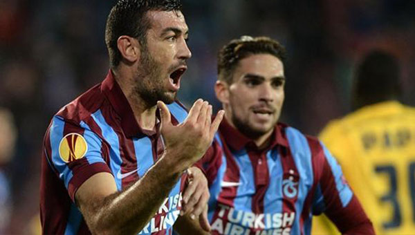 Trabzonsporlu Belkalem'in gol tarihe geti