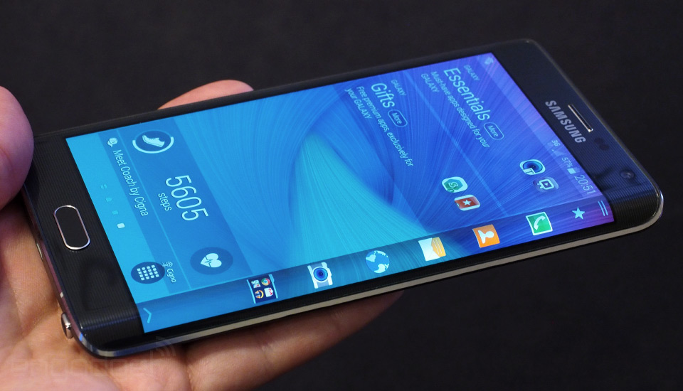 Galaxy Note Edge testte!