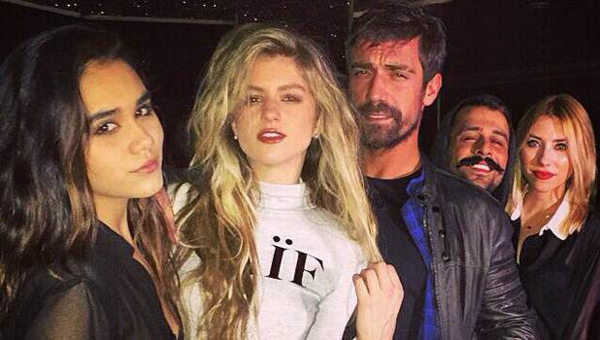 brahim elikkol'dan Sinem Kobal'a nispet