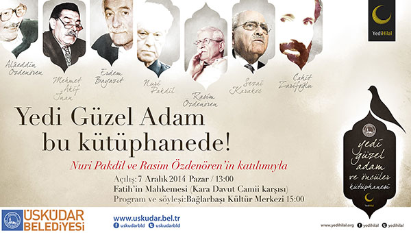 7 Gzel Adam bu ktphanede