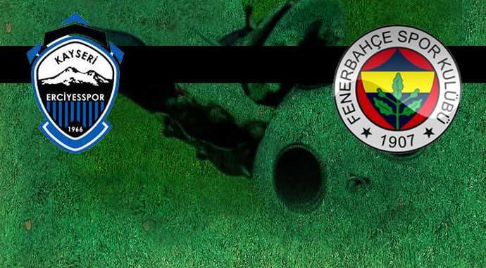 Fenerbahe 1-0 Kayseri Erciyesspor ma detaylar ve zet video izle! FB Erciyes'i penalt ile devirdi!