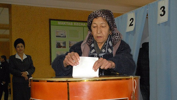 zbekistan'da seimlere katlm yzde 88 oldu