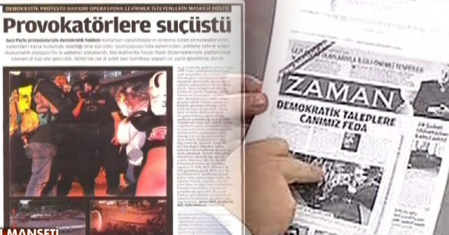 Zaman'n 'ark'lar saymakla bitmiyor! te Gezi'deki o balklar!