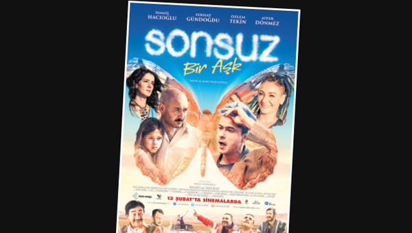 Sonsuz Bir Ak filminin afii kt