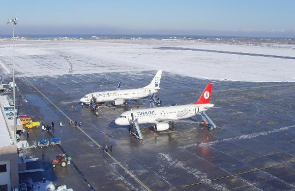 Samsun aramba Havaliman'nda 2014'te yzde12.22 art oldu