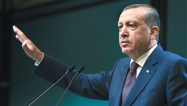 Recep Tayyip Erdoan: Neyi bekliyorsun sen!