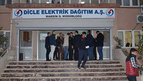 Mardin'deki elektrik kesintisi de kaldrld