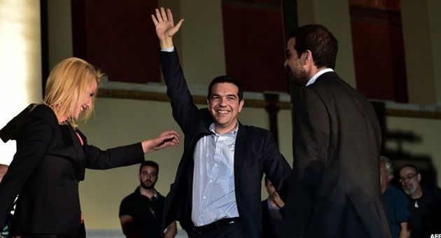 Yunanistan'da Syriza partisi seimi kazand