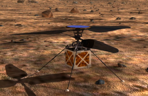 NASA Mars' helikopter yolluyor