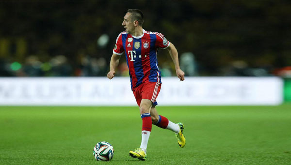 Bayern Mnih'e Ribery'den kt haber!