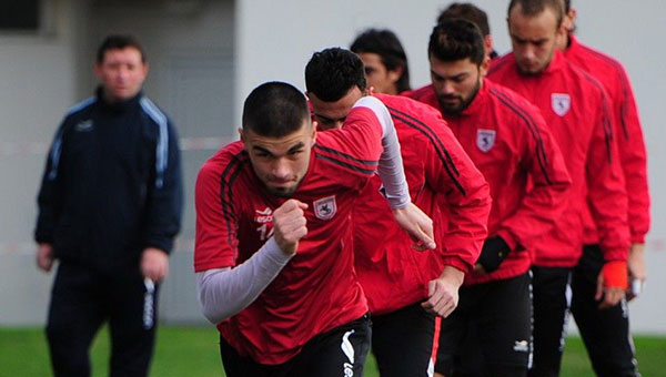 Samsunspor'da ama seri yakalamak