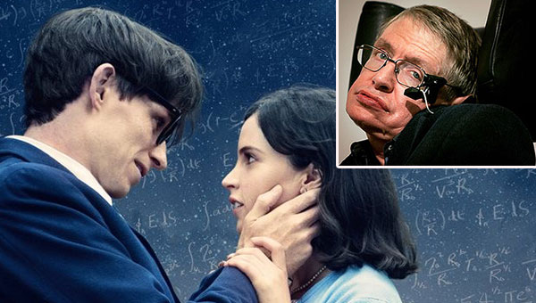 Stephen Hawking'ten Redmayne'e tebrik